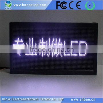 Popular promotional indoor led banner display