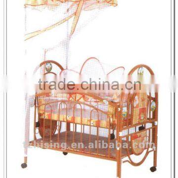 New Style Comfortable Multifunctional Luxury Baby Metal Bed