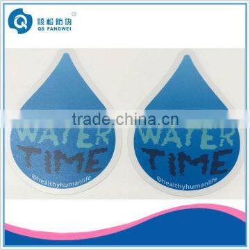 Logo printed self adhesive paper die cut custom stickers sheet