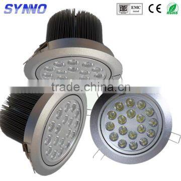 super high bright 18w ac80-240 led down light led ceiling light for total sports america home gym