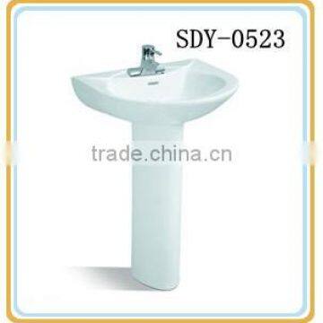 wholesale in alibaba ceramic 20 inch pedestal basin bathroom pedestal sink