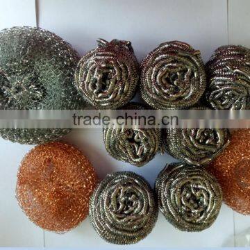 Galvanized Scourer Plastic Mesh Scourer photo-2