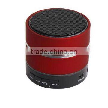 S09 Wireless outdoor bluetooth 520MAH audio mini radio aux built-in MIC Speaker with 3 LED light