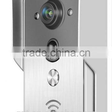 HOT Wifi door phone video intercom IP camera Waterproof Remote Unlock doorphone Support IOS/Android for iPad/Smart Phone/Tablet