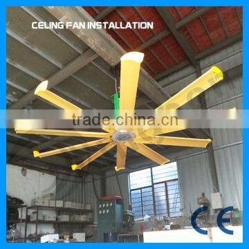 China manufacture 10ft t0 24ft stainless steel factory indudtrial ceiling fan