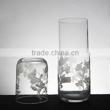 Hand blown glass water jug set for home and hotel                        
                                                                                Supplier's Choice