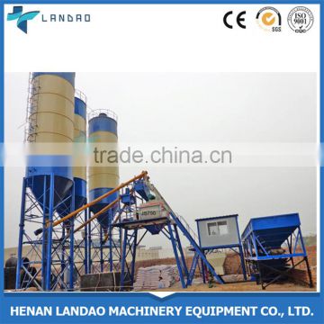 Small skip type of Concrete Batching Plant HZS35 concrete mixing station