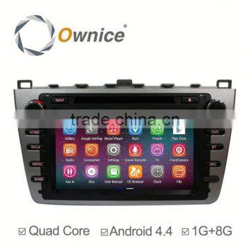 Ownice quad core RK3188 Android 4.4 & Android 5.1 car DVD for Mazda 6 with wifi