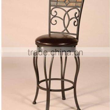 metal bar chair