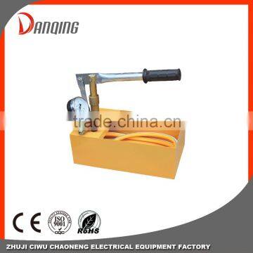 manual pipeline presure test pump/hand tools for testing pipeline pressure