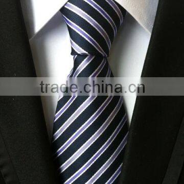 960 Needle Small Stripes Men's Fashion Polyster Neckties photo-3