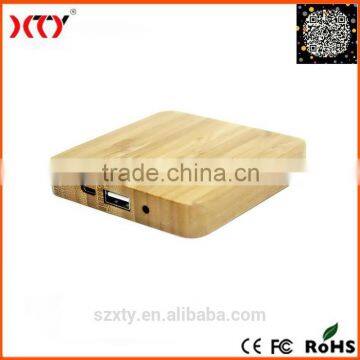 RoHs CE 4000mah wooden power banks hot sell 2016