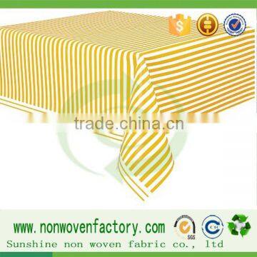 Furniture dust covers waterproof non woven table cloth