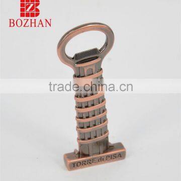 Handicraft pisa tower bottle opener/pisa souvenir bottle opener