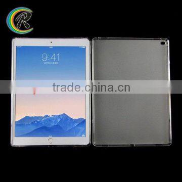 Transparent anti-gravity phone case/cover/shell with selfie sticky for ipad pro smooth case