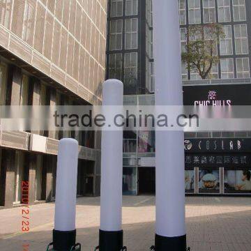 Inflatable portable light column