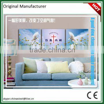 Manufacture Modern MDF board frameless painting art painting for wholesales