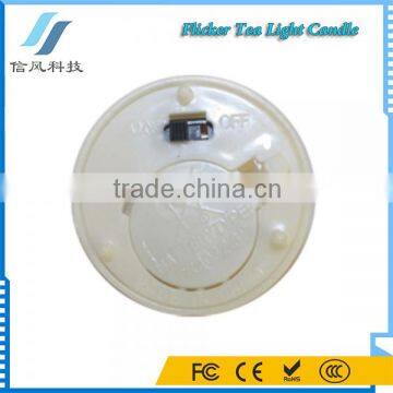 Wholesale Rechargeable LED Tea Light Candles Yellow photo-3