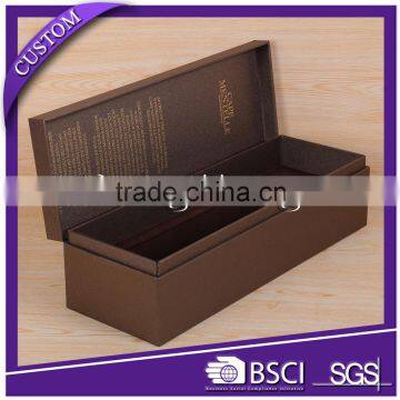 Top design fashion wine rigid cardboard box