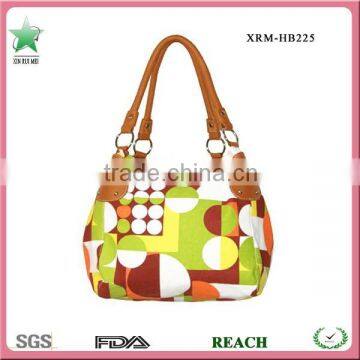 Fashion canvas pattern women shoulder bag