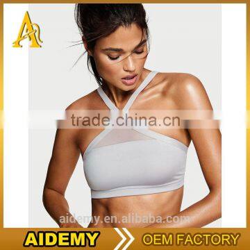 Wholesale fitness clothing womens sports bra top gym wear