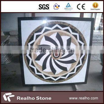 stone mosaic pattern / marble floor medallion for interior floor decoration