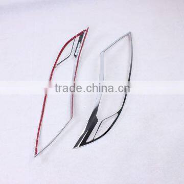 ABS Chrome Head Light Lamp Cover Trim 2 Pcs For Sorento Car 2013 Accessories