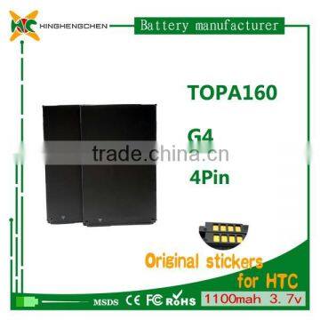Mobile Phone Battery Components TOPA160 for HTC G4 T3320/T3333/T5353/T5388 photo-5