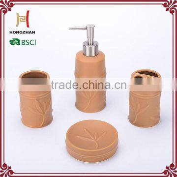 Creative New Style Ceramic Bathroom Set 4pcs photo-4