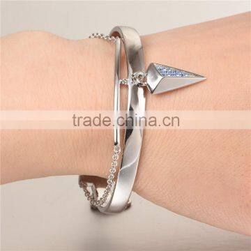 Available size wholesale 925 sterling silver bangles for womens