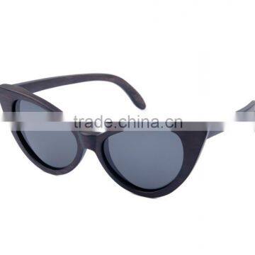 Vintage Butterfly Shape Frame Natural Wood Sunglasses With Custom Logo photo-6