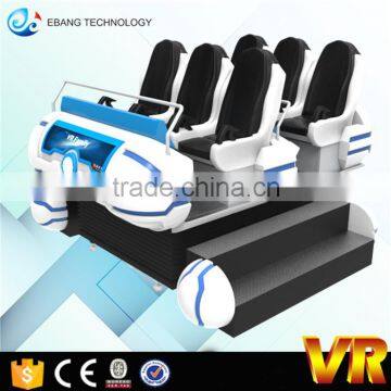 latest design 9d vr cinema with 6 seats with more great experience for park