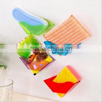 Double Suction Cup Sink Shelf Soap Sponge Drain Rack / Bath Kitchen Sucker Storage / storage rack Bathroom Shelves