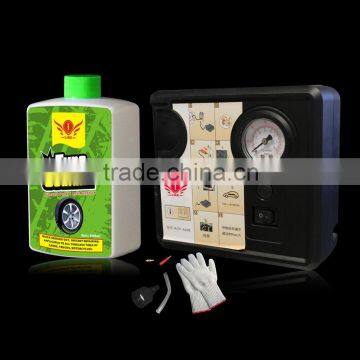AEROPAK Tyre Puncture Repair Kit, Liquid Tire Sealant With Compressor Inflator, Mergency Tire Pump photo-4