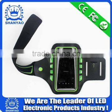 2015 Hot Selling Luminous Mobile Phone Armband