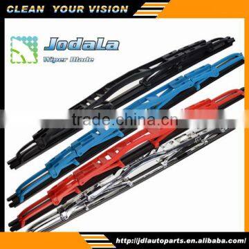 Colorful double plastic wiper blade