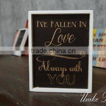 Wooden Vintage Style Sign - Wall Decoration WQ-027