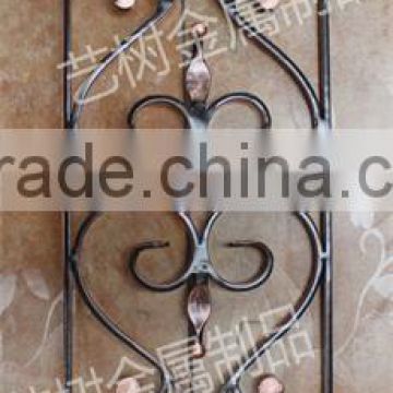 Wrought iron rail/balcony and stairs rail/wrought iron railing part