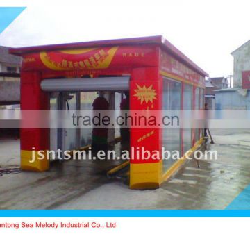 2016 hot galvanizing steel tunnel type automatic car wash