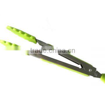 kitchen good helper silicone food tongs/BBQ tong