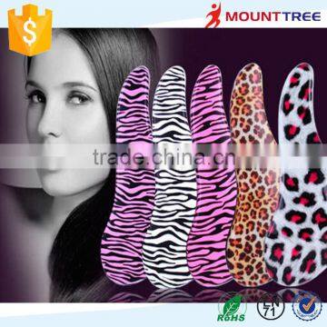 Professional Newest Hot Selling Leopard grain Customized Head Massage Hair Comb