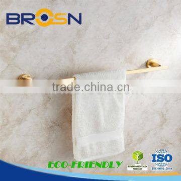 Lower Price Bathroom / Golden color /Single Towel Shelf #15001