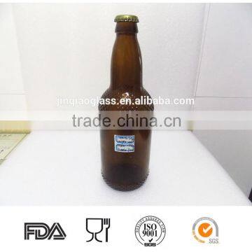 500ml amber glass beer bottle