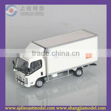 ISUZU truck container model,diecast truck toy models,dongguan diecast scale truck factory