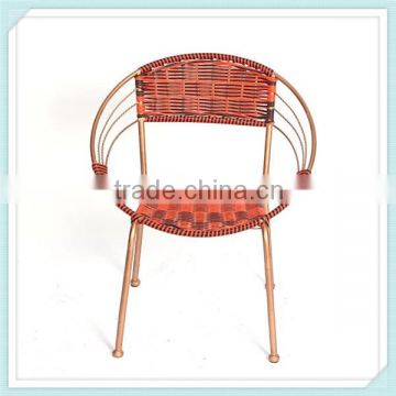 Factory direct family iron Wicker wrought iron Circle Lounge Chair-like outdoor balcony rattan chairs