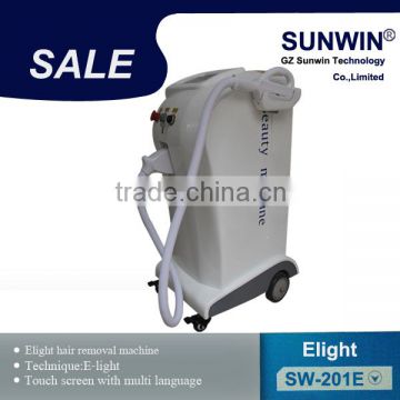 hot new products for 2015 Professional elight hair removal machine SW-201E