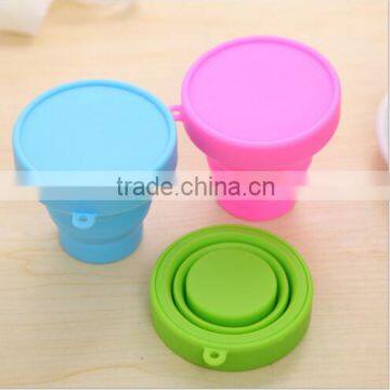 2016 NEW Original outdoor sports foldable soft silicone cup