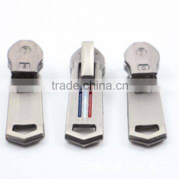 5#Technical Fashion Metal Zipper Slider Sector Pulls photo-4