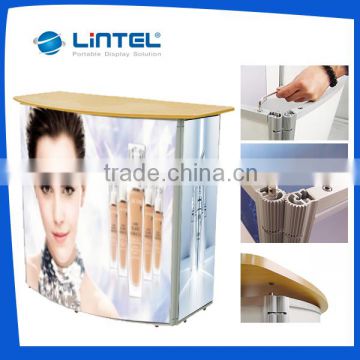 portable aluminum display counter ,table,desk