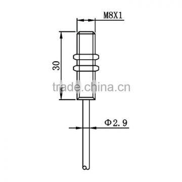 M8 Cable Series Flush Standard Inductive Proximity Sensor With Short Body photo-2